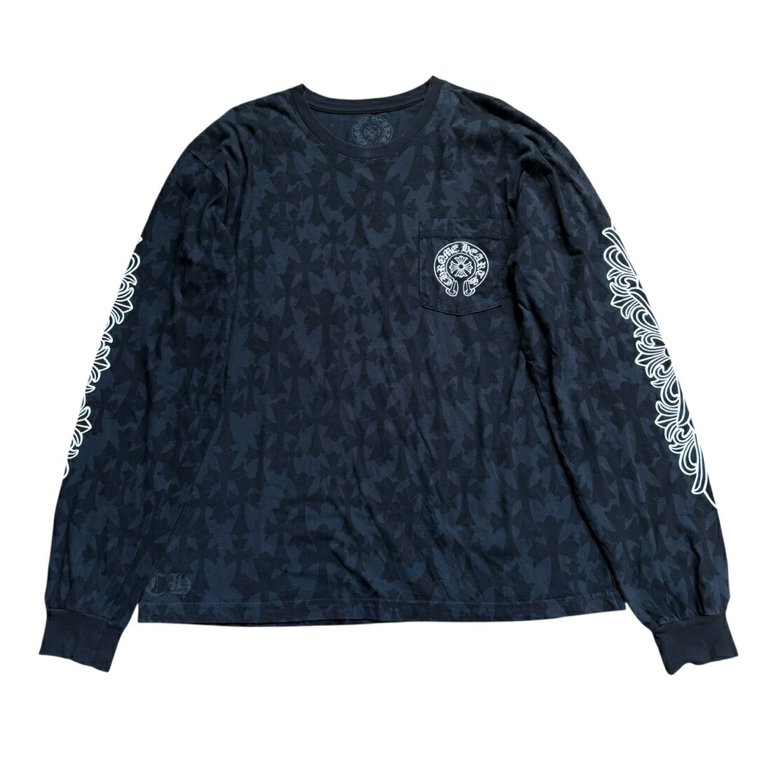 楽天市場】CHROME HEARTS クロムハーツ Graveyard Cemetery Cross L/S