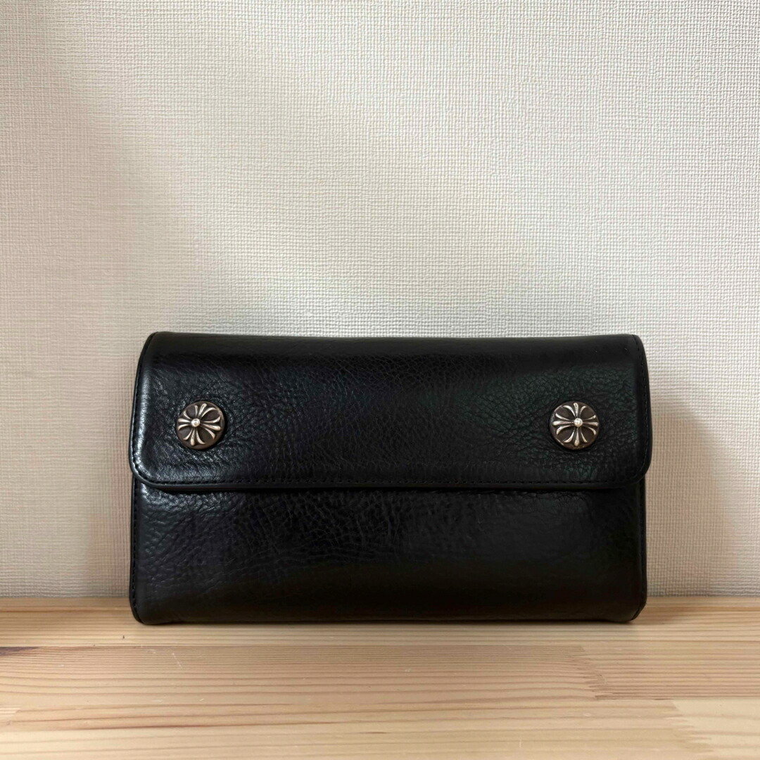 楽天市場】【中古】Chrome Hearts セメタリークロス 長財布 2246-304