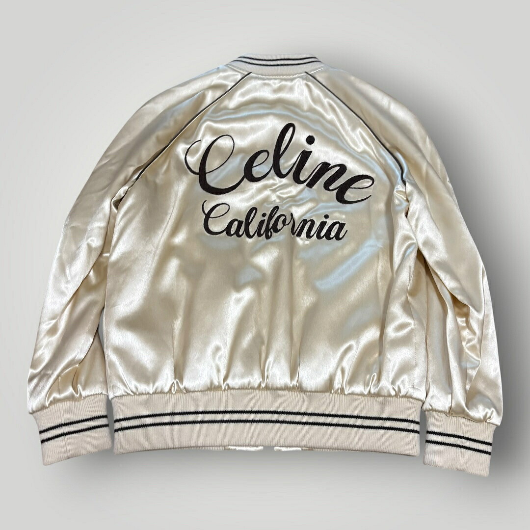 【中古】 CELINE ｾﾘｰﾇ 背面ﾛｺﾞ ｽﾀｼﾞｬﾝ ﾗｲﾄｱｳﾀｰ ｼﾞｬｹｯﾄ ﾚﾃﾞｨｰｽ XS｜Reuse Select by Rakuma