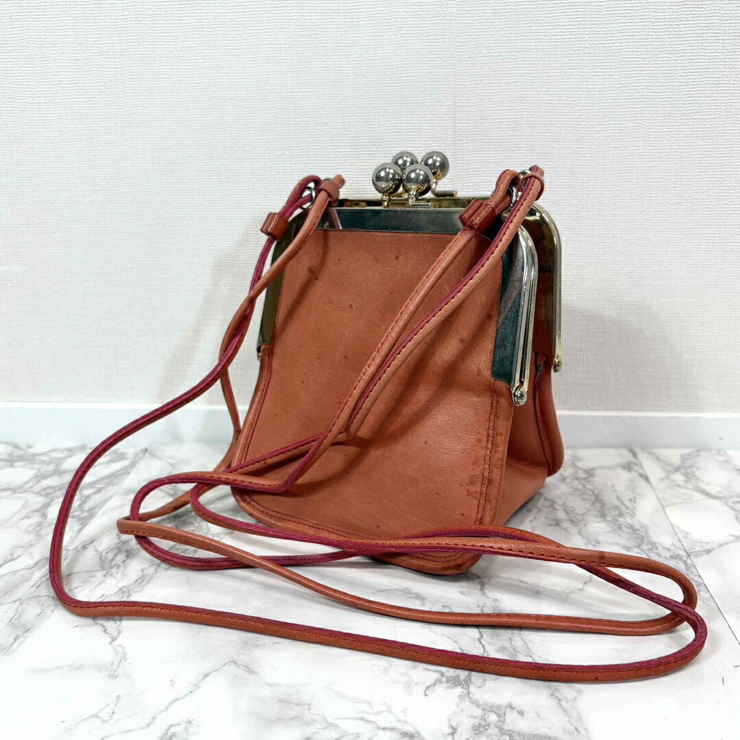 【中古】 Coach コーチ Vintage Retro Swing Bag Kiss Rock Shoulder Bag Orange|Reuse Select by Rakuma