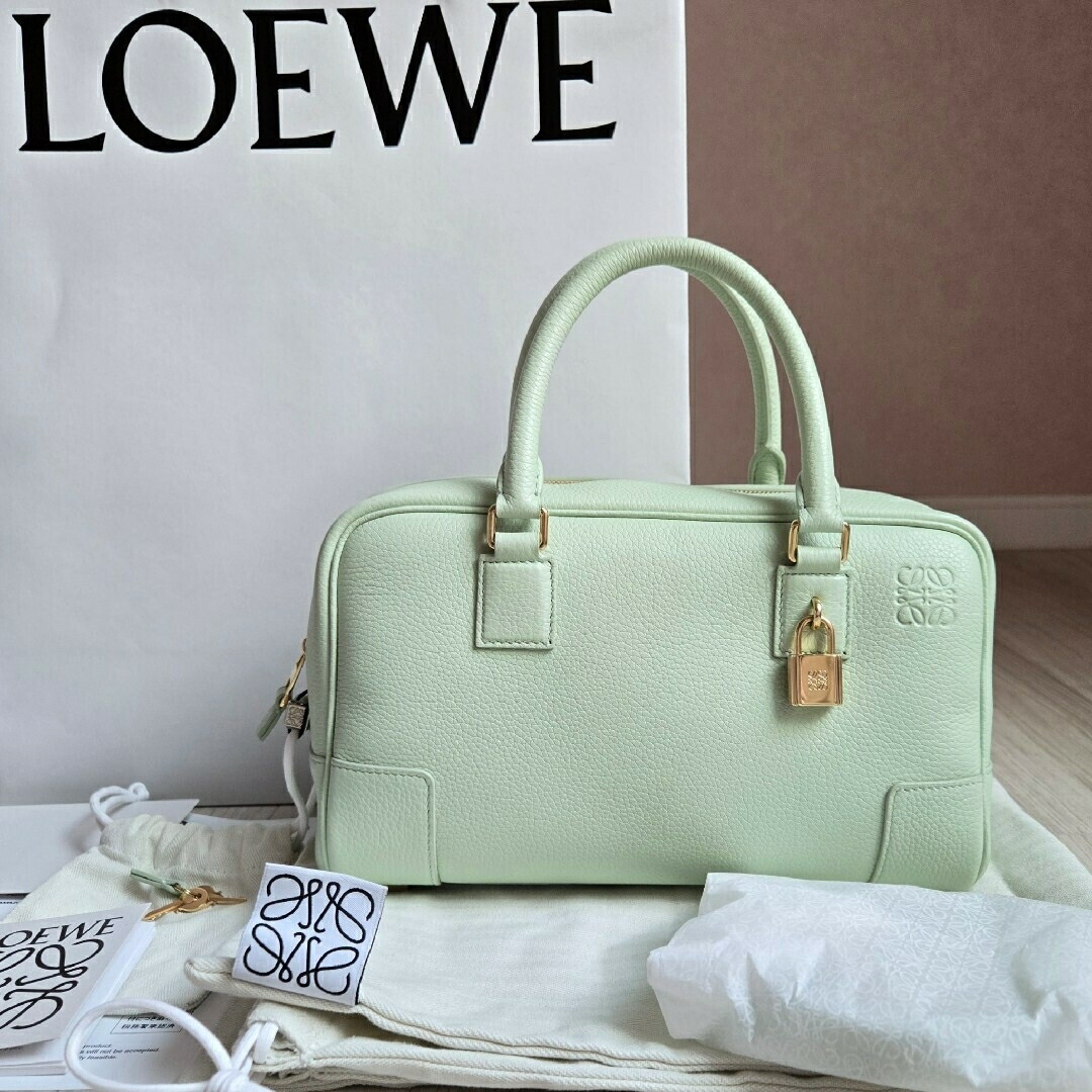 【中古】 LOEWE ロエベ アマソナ23 ソフトグレインカーフスキン 2way 御徒面子