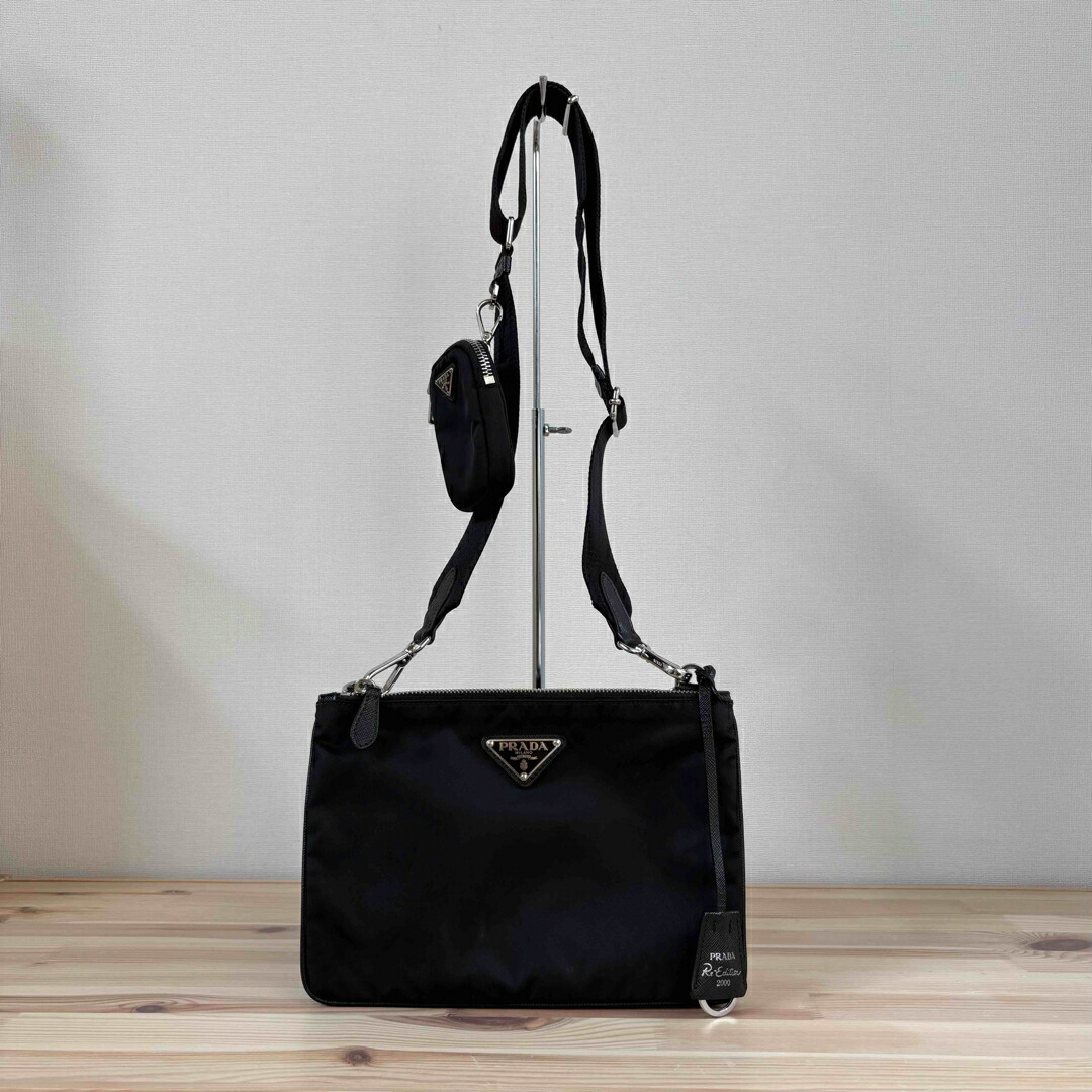 【中古】 PRADA プラダ Re-Edition 2000 Re-Nylon ショルダーバッグ
