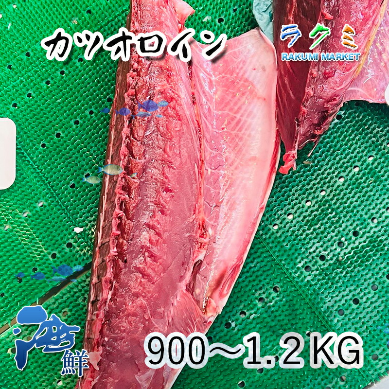 楽天市場】生カツオロイン 血合い抜き 約１kg-1.5kg かつお 鰹 : ラクミマーケット