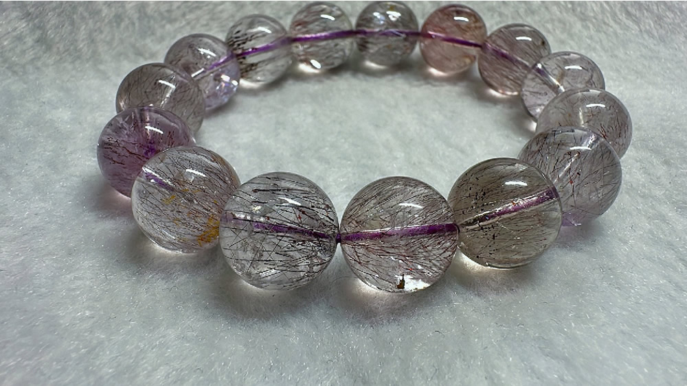 楽天市場】スーパーセブン ブレスレット 高品質 13φ 16玉 No.27 : 神棚