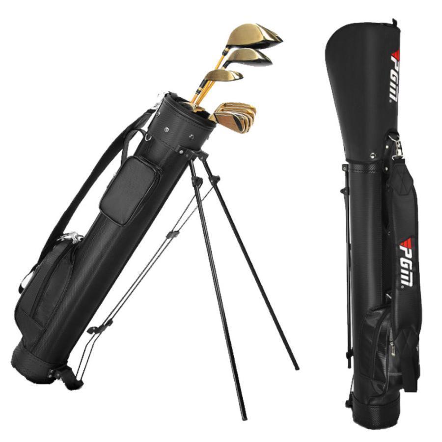 セルフスタンド クラブケース スタンド ゴルフ クラブケース 練習用 フードカバー 大容量ポケット メンズ レディース クラブバッグ スタンドバッグ