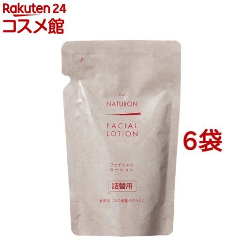 パックスナチュロン フェイシャルローション 詰替用(100ml*6袋セット)[保湿化粧水] 楽天市場】パックスナチュロン フェイシャルローション 詰替用(100ml*6