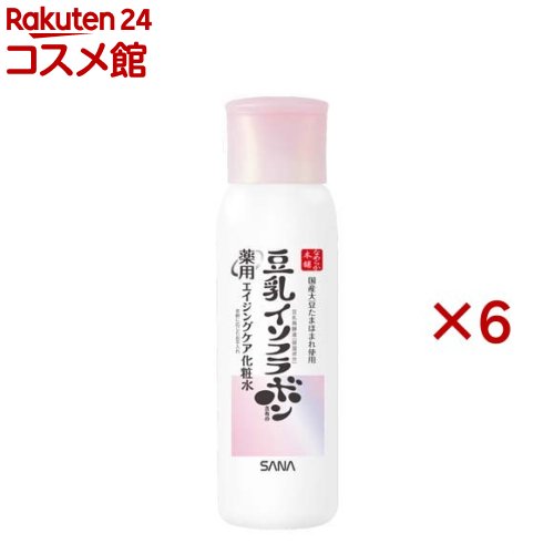 サナ なめらか本舗 薬用リンクル化粧水 ホワイト(200ml×6セット)【なめらか本舗】[豆乳発酵液（保湿成分） エイジングケア シワ改善]