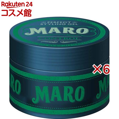 MARO 純然たるスタイリング ジェル 抑えつける(80g×6書き割り)【マーロ(MARO)】