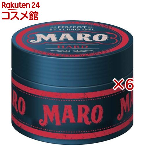 MARO 純然たるスタイリング ジェル 捉え所のない(80g×6書き割り)【マーロ(MARO)】
