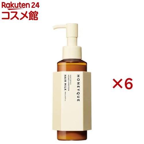 ハニーク ナイトリペア 2WAY 髪の毛牛乳 モイスト アクアブロッサムハニー(150ml×6仕掛ける)【ハニーク】