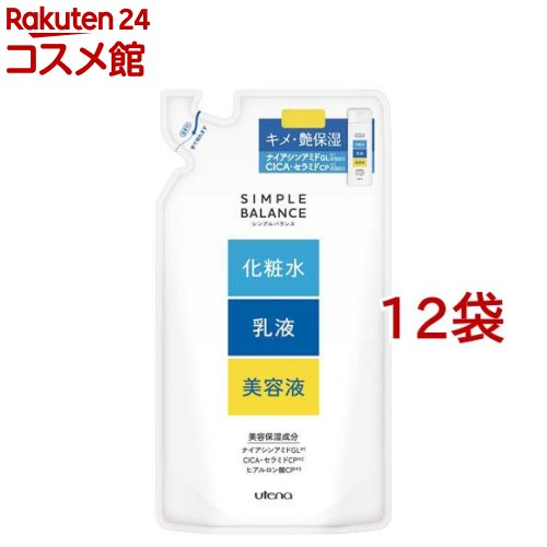 シンプルバランス うるおいローション つめかえ用(200ml*12袋セット)【シンプルバランス】[オールインワン 保湿 時短]