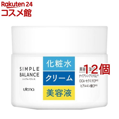 シンプルバランスうるおいジェル(100g*12個セット)【シンプルバランス】[オールインワン 保湿 時短]｜24 コスメ館
