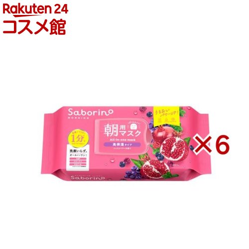 サボリーノ 目ざまシート 完熟果実の高保湿タイプ N(30枚入×6セット)【サボリーノ】 6,791円