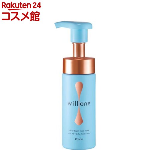 楽天市場】willone(ウィルワン) クリアフォームフェイスウォッシュ