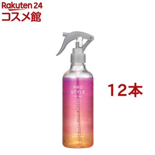 プロスタイル モーニングリセットウォーター アロマローズの香り(280ml*12本セット)【プロスタイル】