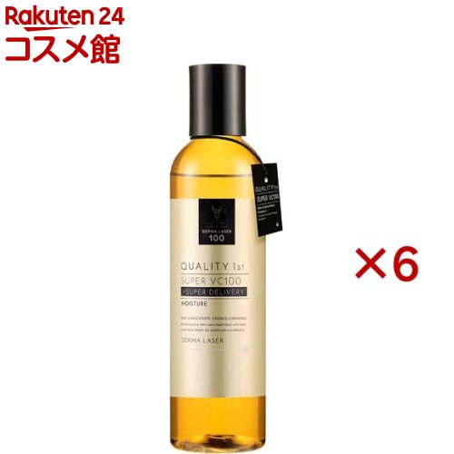クオリティファースト ダーマレーザー スーパーVC100ローション しっとり(240ml×6セット)【クオリティファースト】