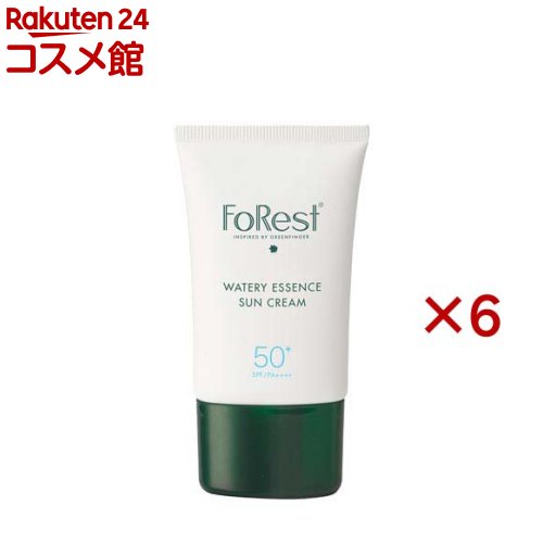 グリーンフィンガーフォレスト ウォータリーエッセンスUV クリーム(50ml×6セット)