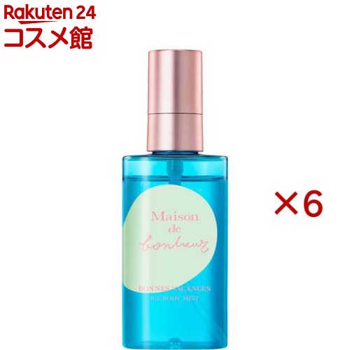 棲み家 ド ボヌール クールボディ フレグランスミスト ボンヌお休みの芳ばしさ(52ml×6書き割り)【人となり科学研究所】