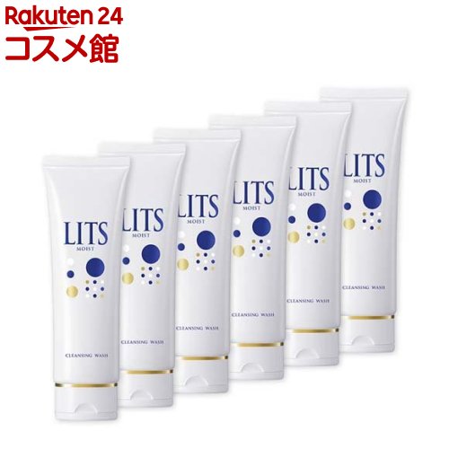 リッツモイストクレンジングウォッシュ(120g*6本セット)【LITS(リッツ)】