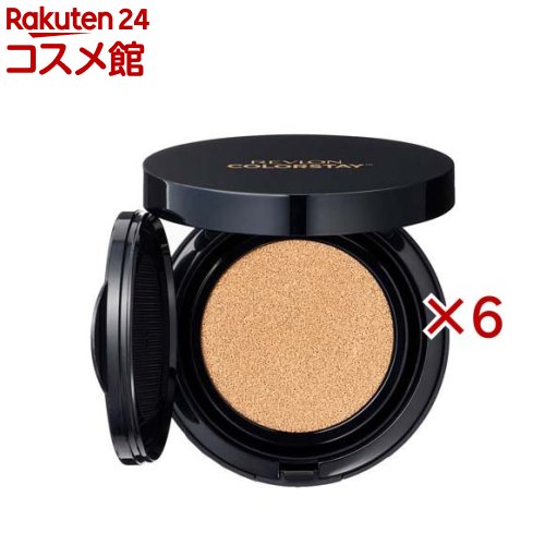 レブロン カラーステイ ロングウェア UV クッション ファンデーション 004 アイボリー(12.5g×6セット)【レブロン(REVLON)】