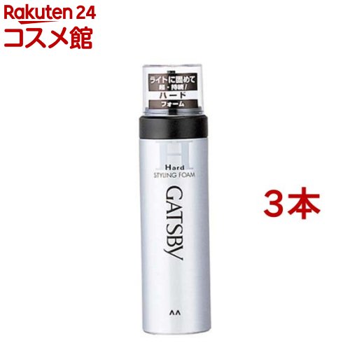 スタイリングフォーム ハード 6本セット 楽天市場】ギャツビー スタイリングフォーム スーパーハード(185g*6本