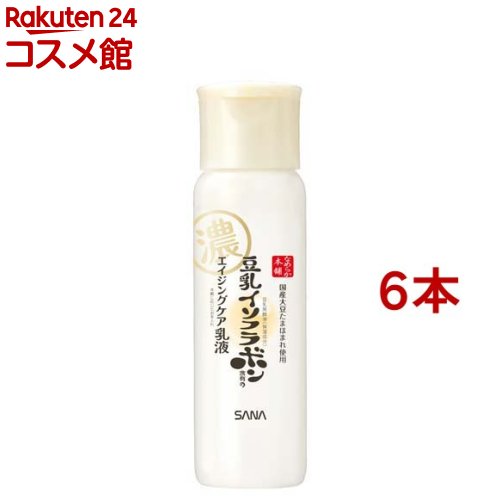 サナ なめらか本舗 リンクル乳液 N(150ml*6本セット)【なめらか本舗】[豆乳発酵液（保湿成分） エイジングケア]