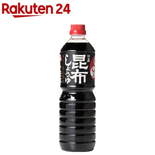 トモエ 日高昆布しょうゆ 1L