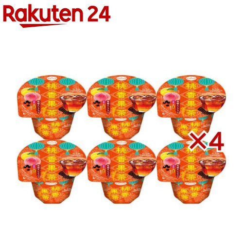 楽天市場】たらみ 桃香果茶ゼリー(トウコウカチャ)(230g×6個入)【たら