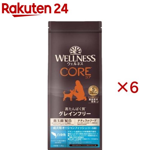 ウェルネス コア 成犬用 オーシャンフィッシュ(1.8kg×6セット)【ウェルネス】 21,392円
