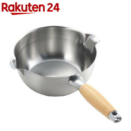 楽天市場】アイカタ 両口ステンレス雪平鍋18cm フタ付きセット aikata