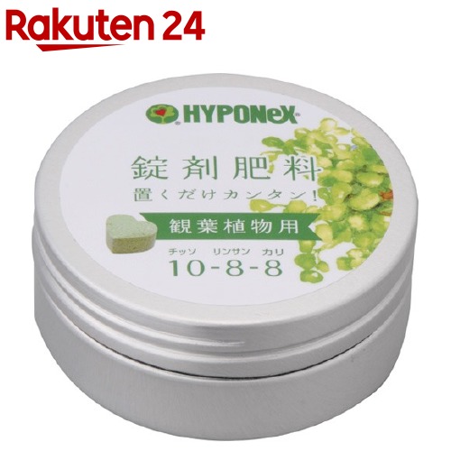 楽天市場 Hyponex ウンベラータの肥料 観葉植物用 鉢の上に置くだけ Net約70g 錠剤肥料 敬老の日 ポイント消化 観葉植物 Land Plants 楽天市場店