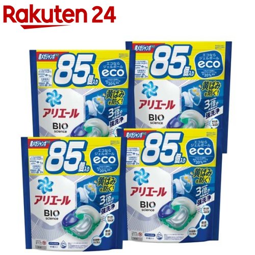 楽天市場】アリエール ジェルボール4D 部屋干し 詰め替え 大容量(92個