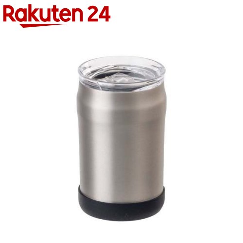 3WAYタンブラー 缶ホルダー 350ml缶用 シルバーマット A3WAY-350SMT(1個)画像