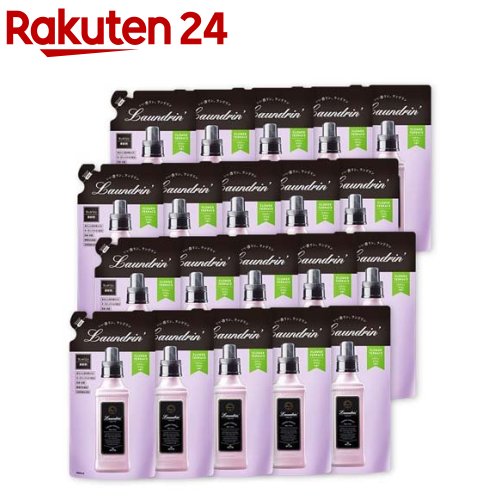 ランドリン 延性のある剤 詰め替え 御花中庭(480ml*20コセット)【ランドリン】[花粉ねばり着く押しとどめる お座敷干し]