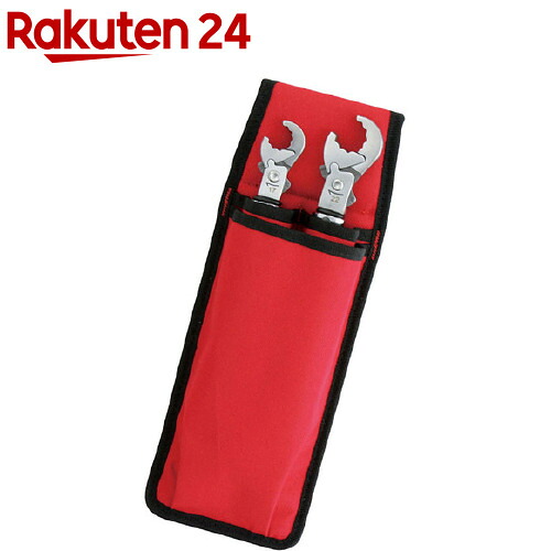SEK フレアラチェットトルクレンチ 2本組セット 布製ポーチ入り FRT-1722S(１セット)【SEK】