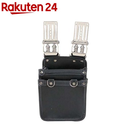 SHOX 薄型腰袋2段 物の具容れもの S SHX-16(1個)【SHOX(ショックス)】