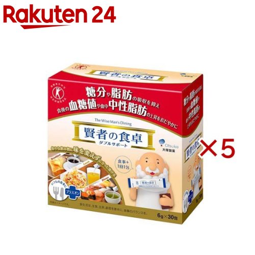明哲のちゃぶ台 ダブル受け支える(30包入×5書き割り(1包6g))【明哲のちゃぶ台】