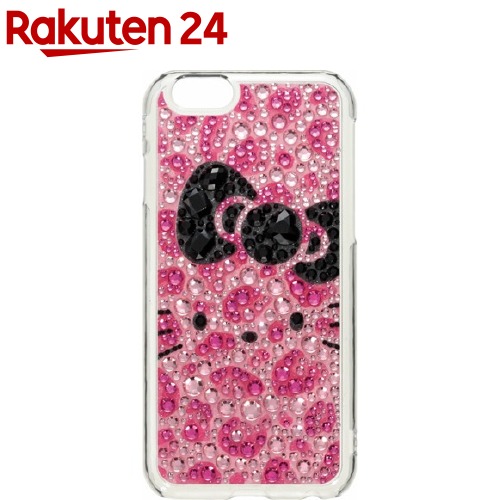 楽天市場 Iphone6 キティジュエリーカバー ヒョウ柄フェイス Ip6 Kt03 1コ入 楽天24