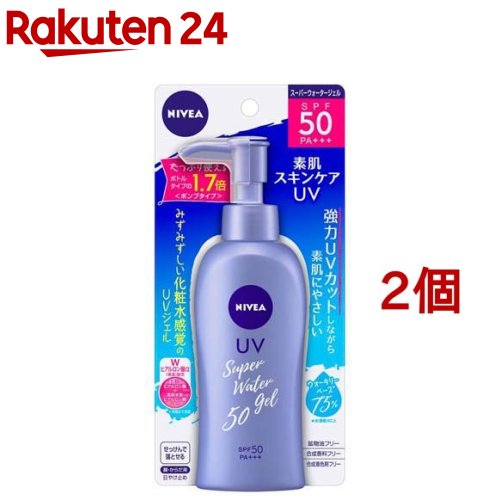 楽天市場】ニベアサン プロテクトウォータージェル SPF35 PA+++ ポンプ 