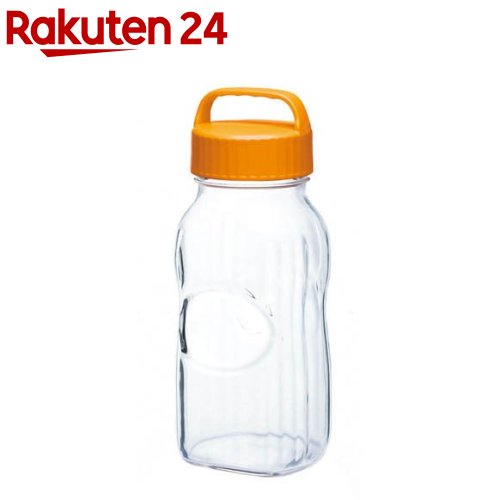 保存瓶 果実酒ポット 2000ml オレンジ ケース販売 I-77861-OR-B-JAN(6個入)