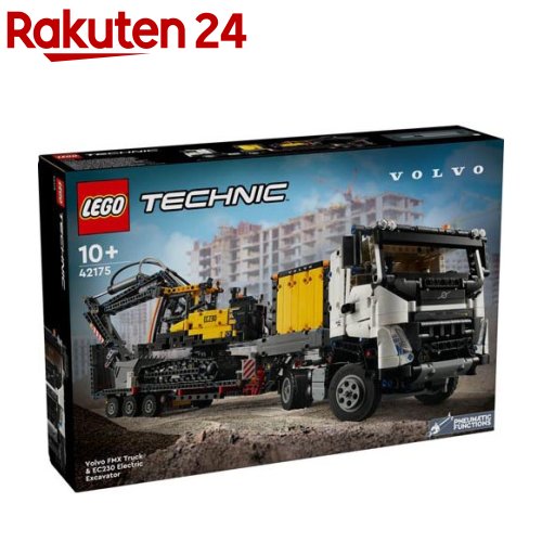 平行線 楽天市場】レゴ(LEGO) テクニック ボルボ FMX トラック ＆ EC230