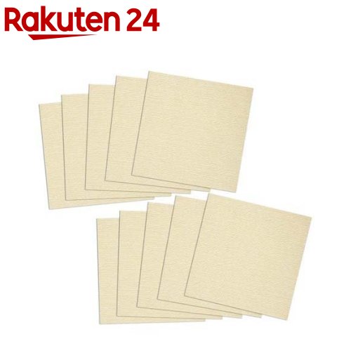 おくだけ吸着 タイルマット 45*45cm アイボリー(10枚入)【おくだけ吸着】