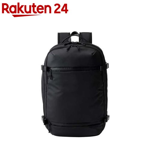 エレコム シューズ収納リュック 35L 大容量 16インチPC対応 小物整理ポケット付 黒(1個)