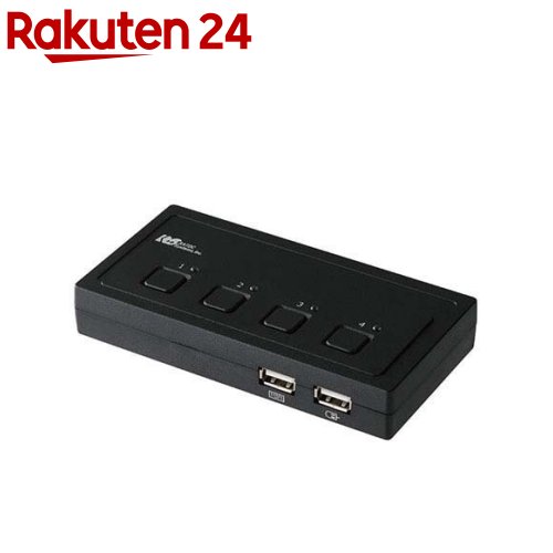 ラトックシステム VGAマイコンうつり変わり器 4台用 RS-430U(1個)