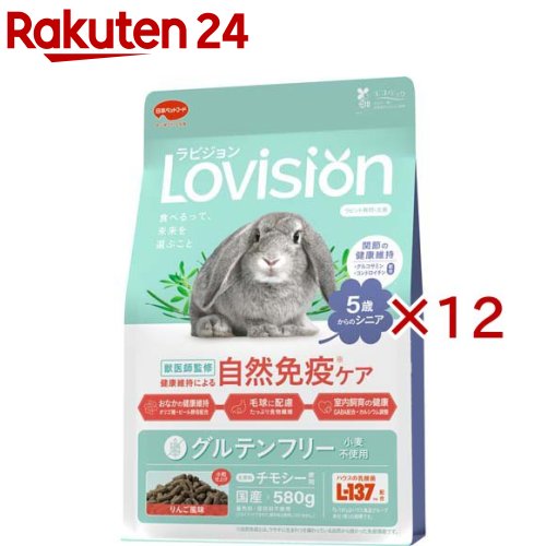 ラビジョン ラビットフード 5歳からの年がしら(580g×12仕掛ける)