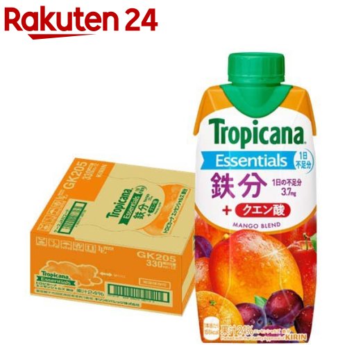 楽天市場】トロピカーナ エッセンシャルズ 食物繊維(330ml*12本入