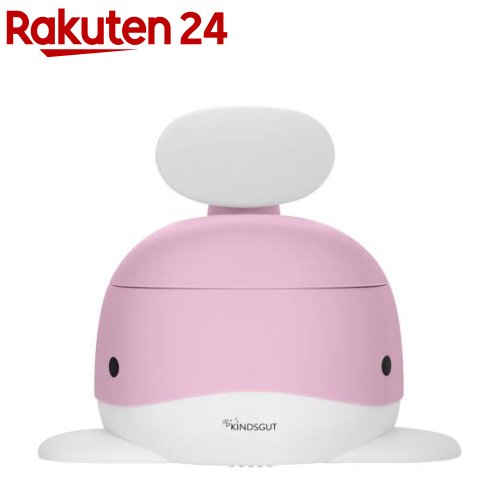 くじらの便器 サクラ色(1個)【KINDSGUT】