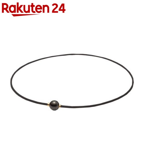 ファイテン RAKUWAのど首 メタックス 鏡鑑どんぶり鉢 45珊 黒いこと×ゴールド TG808052(1本)【ファイテン】