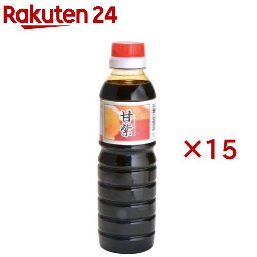 超甘口醤油 甘紫(360ml×15セット)【早川しょうゆみそ】|24