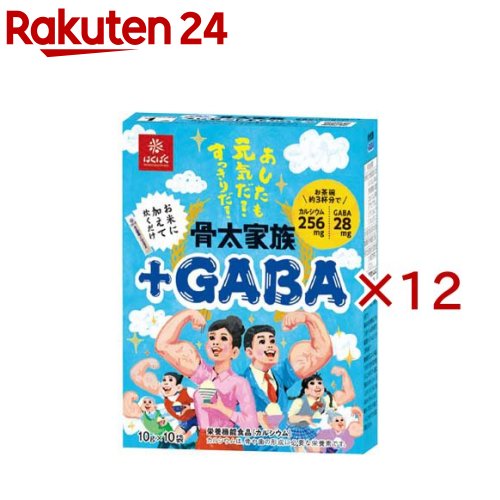 骨太家族+GABA(10袋入×12セット(1袋10g))